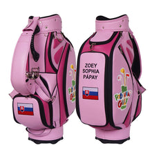 Load image into Gallery viewer, personalised junior golfer golf bag - VK Golf Australia