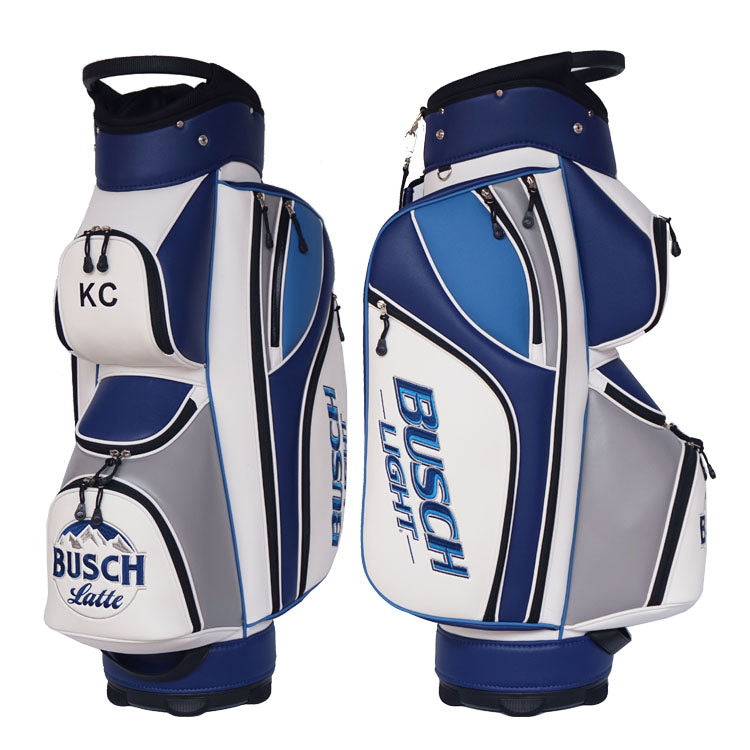 BUSCH custom golf cart bag with name