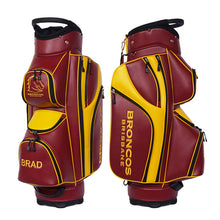 Load image into Gallery viewer, Personalised Broncos Brisbane golf cart bag - VK Golf Australia
