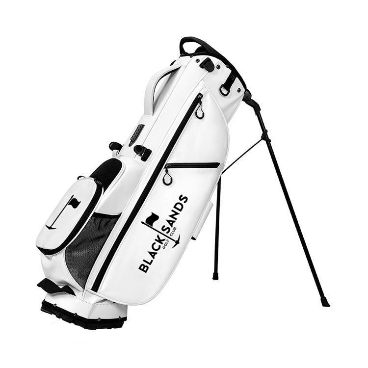 Custom embroidered logo golf stand bag SB08 - front view
