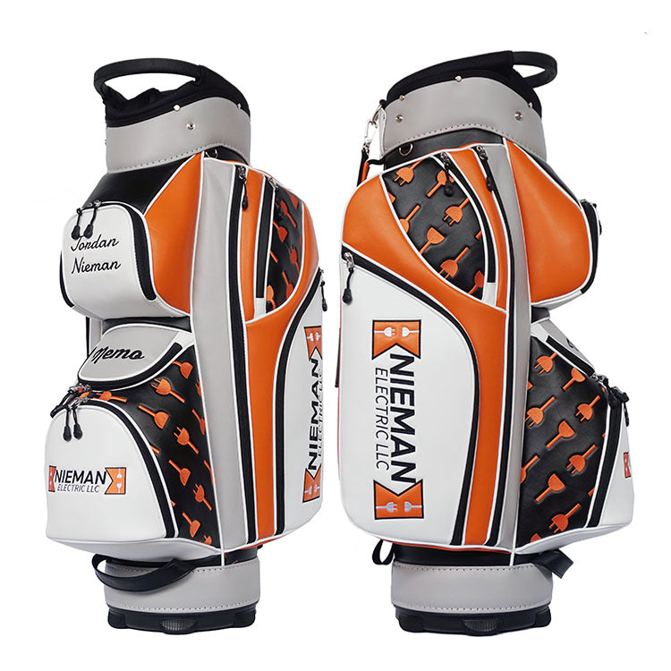 Customised embroidery golf cart bag - VK Golf Australia