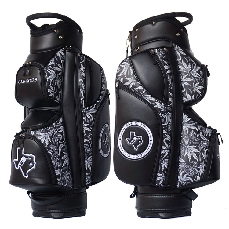 luxury Personalised logo golf cart bag with printed pattern