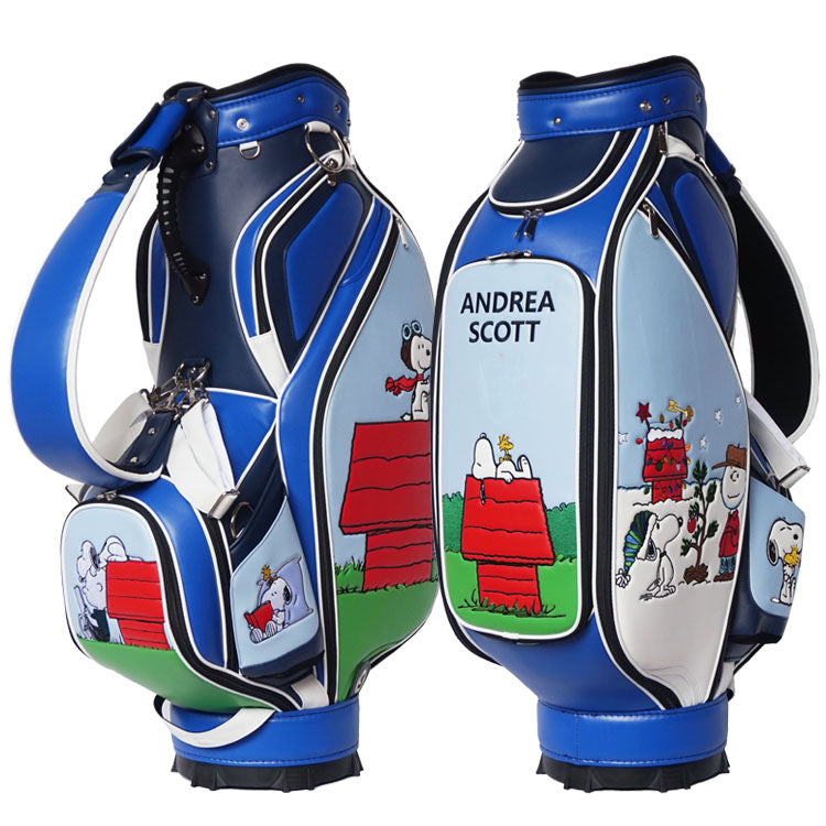 Snoopy custom golf bag with name