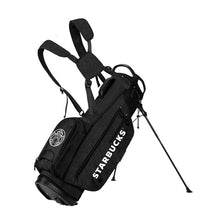 Load image into Gallery viewer, ULTRALIGHT CUSTOM STAND GOLF BAGS - black nylon 6 dividers
