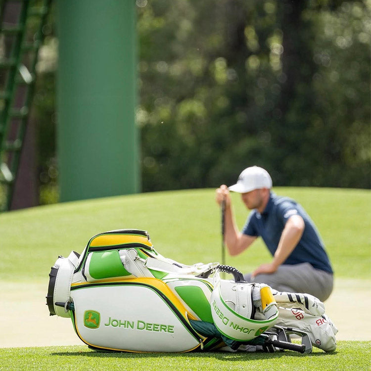 custom golf bag personlised with player's name and logo