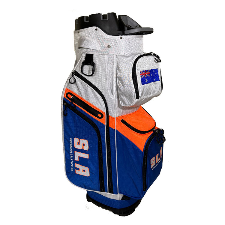 Custom Golf Cart Bag with Australian flag
