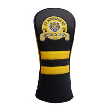 Load image into Gallery viewer, custom  golf head cover - black and yellow
