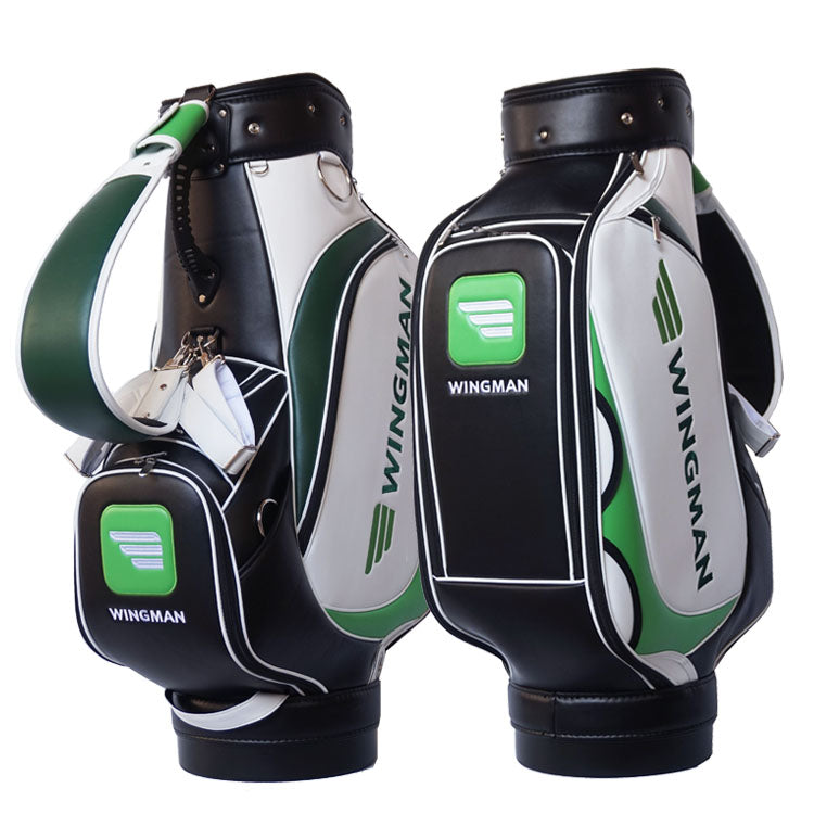 customised tour golf bag with sponsor logo