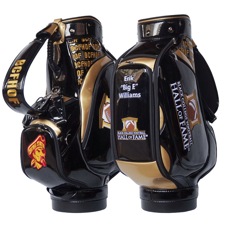 customised tour bag in gloss finish