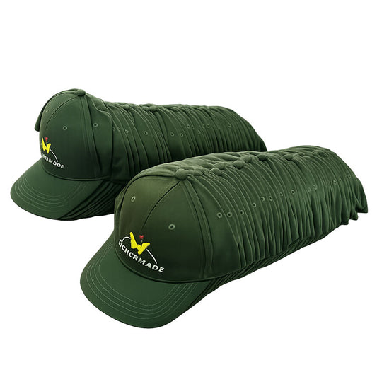 Custom logo golf cap with embroidered logo