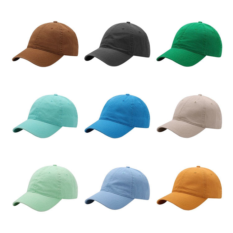 Custom logo golf caps colour options 1