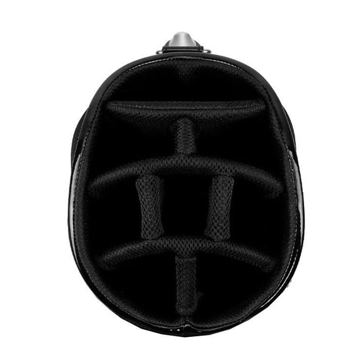 custom golf tour bag 8 divider top view
