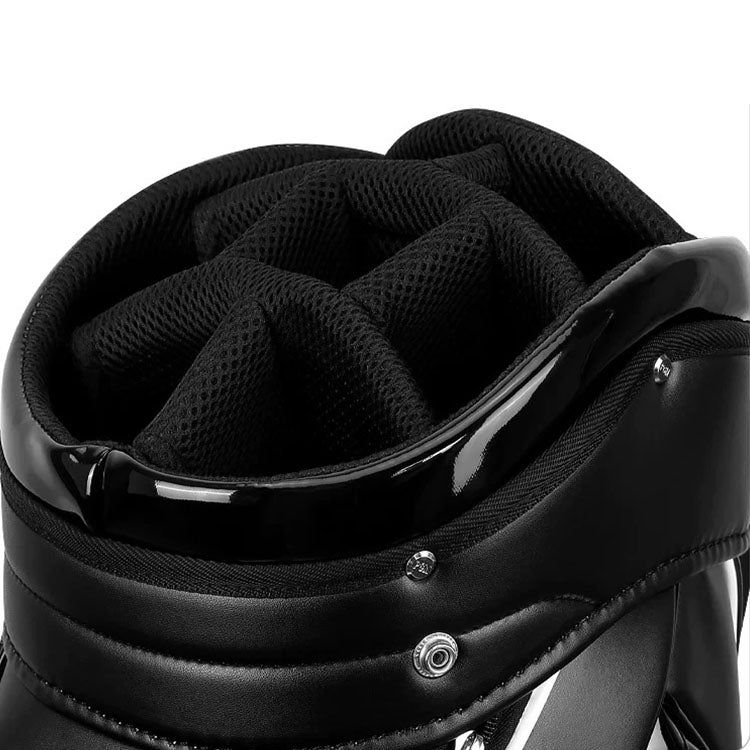 custom golf tour bag 8 divider side view