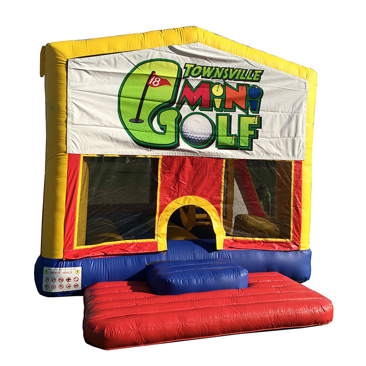 custom inflatable bouncer Townsville Mini Golf