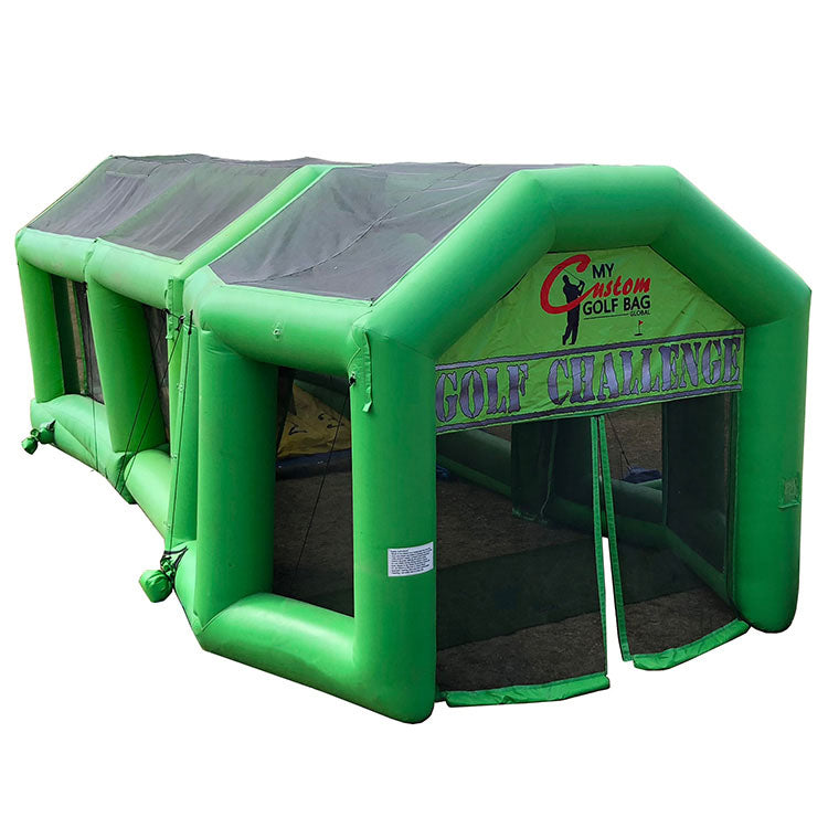 custom inflatable golf challenge