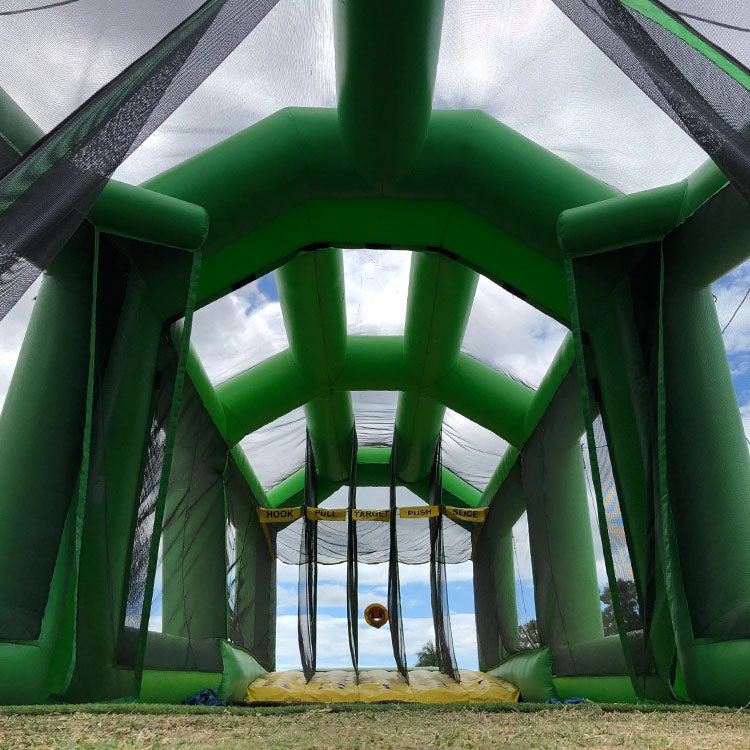 custom inflatable golf challenge hole in one
