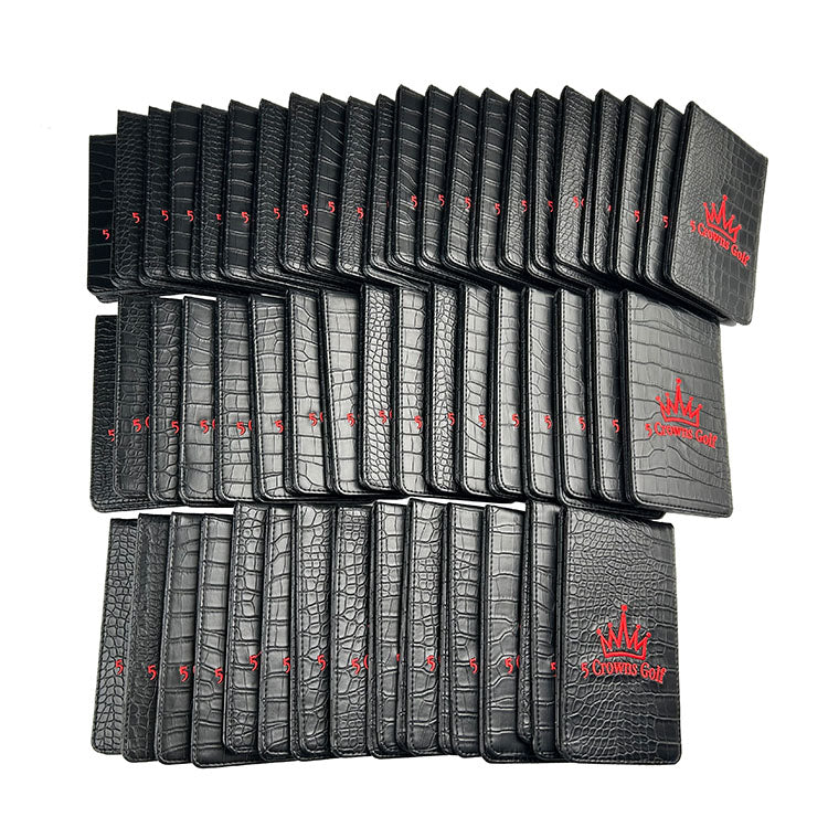 Custom golf scorecard holders- VK Golf Australia