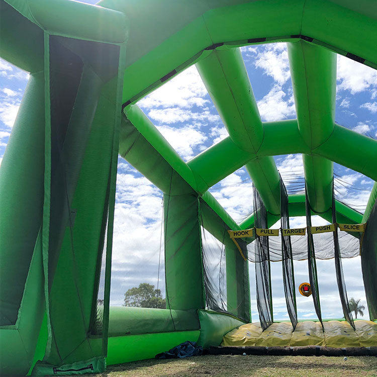 customised top golf challenge interior view