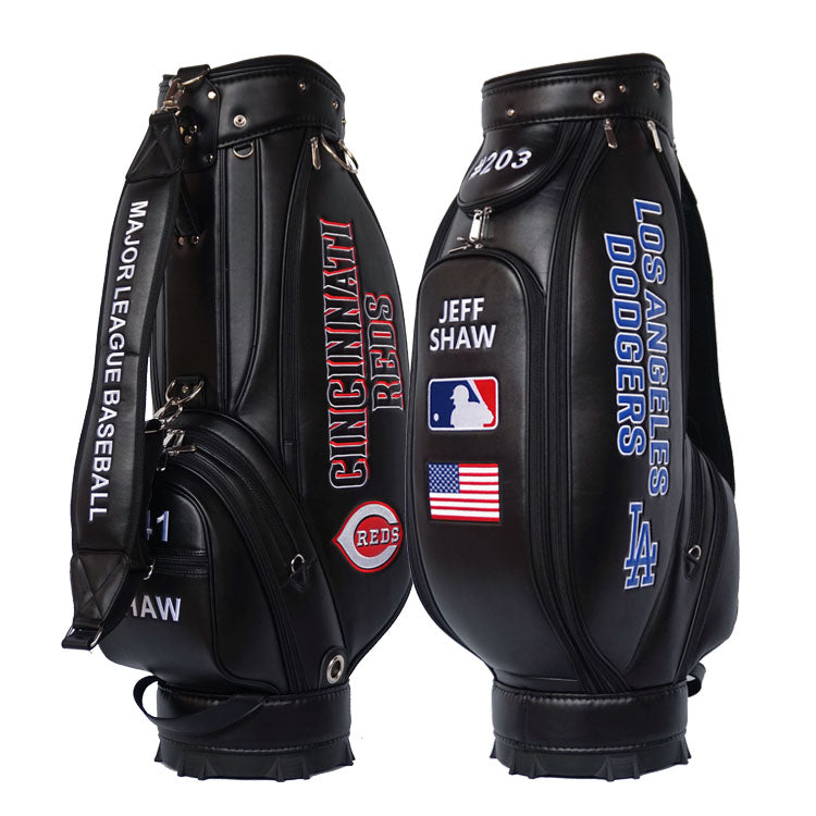custom golf tour staff bag Australia lightweight leather vegan bags - VK Golf Australia