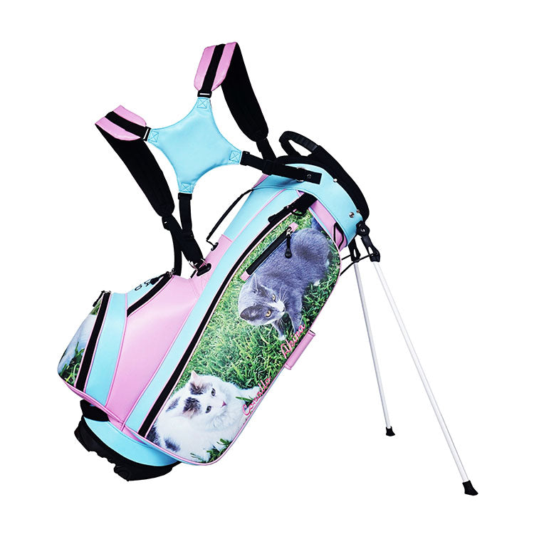 Cats Pets Dogs Custom Golf Stand Carry Bag - VK Golf Australia