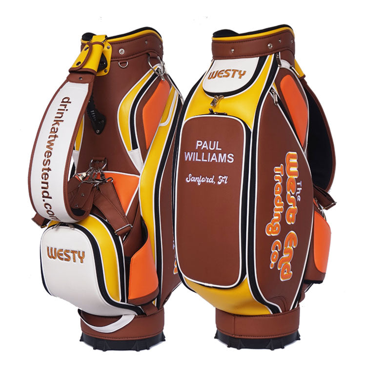 Customised golf staff tour bag - VK Golf Australia