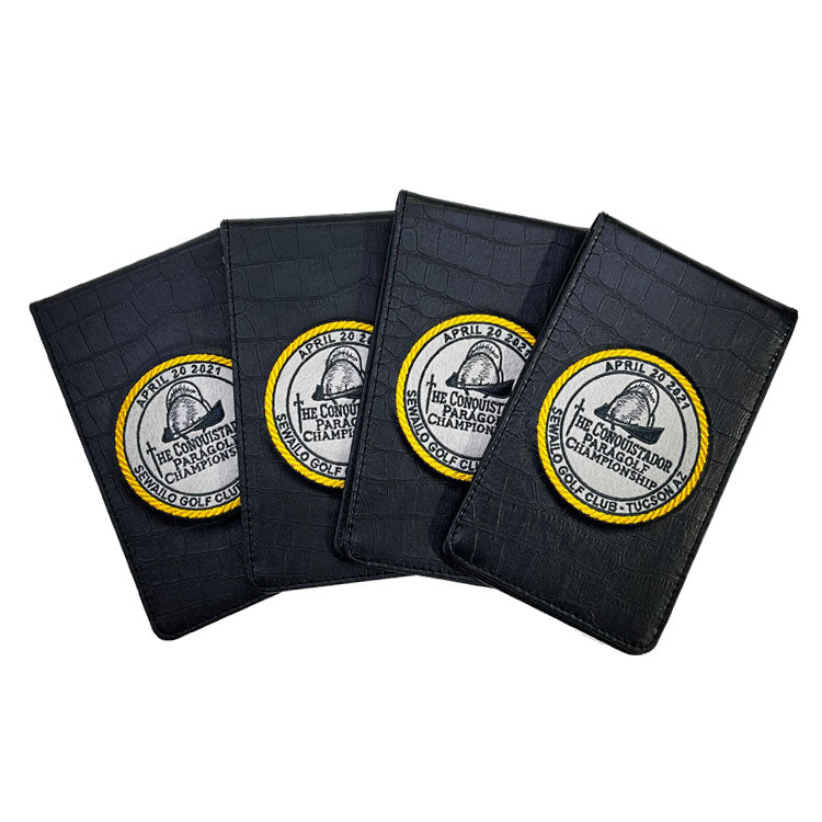 Custom golf scorecard holders - VK Golf Australia