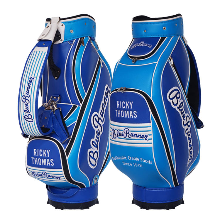 Custom golf staff tour bag - microfibre Leather 