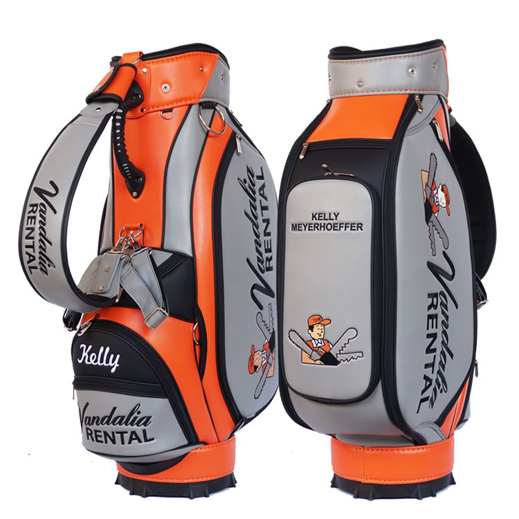 Custom Tour Golf Bag with personalised logo and name embroidery