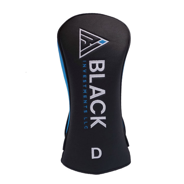 Custom driver head cover with corporate logo embroidery