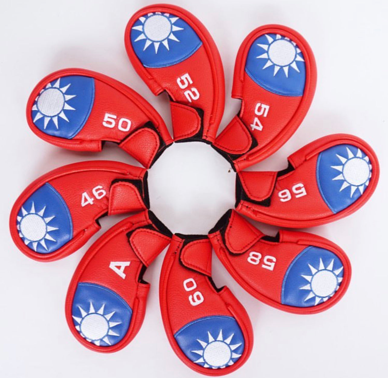 customised golf iron covers - VK Golf Australia