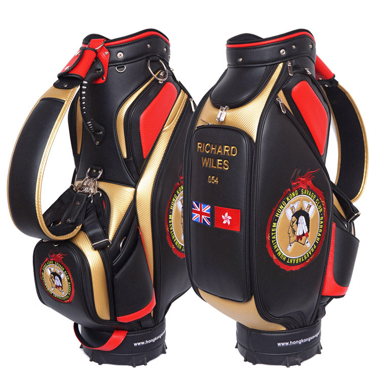 Customised golf staff tour bag - VK Golf Australia