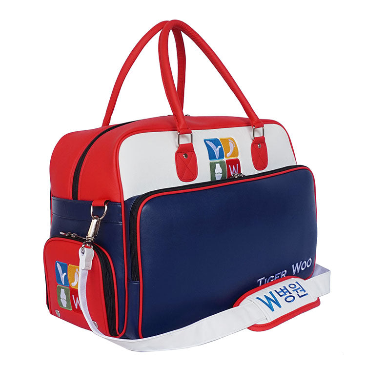 custom boston bag with logo and name