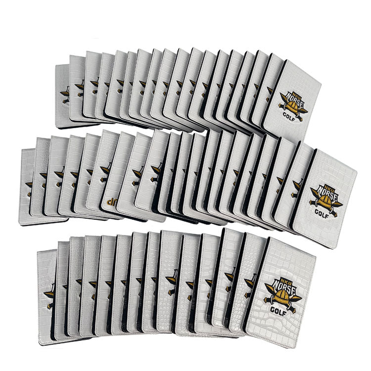Custom golf scorecard holders - VK Golf Australia