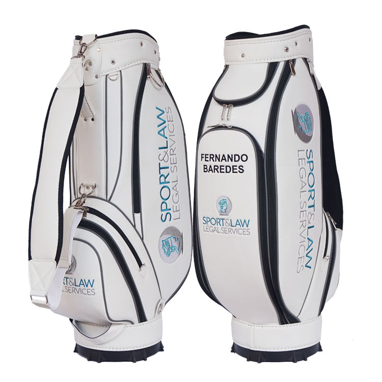 custom lightweight golf tour staff bag made in Australia