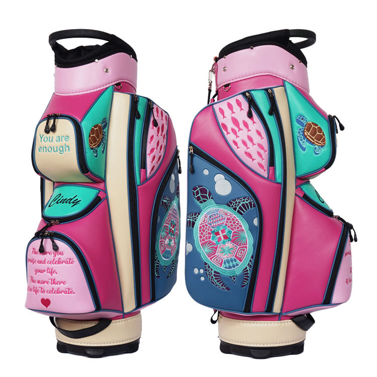 customised lady women girls golf bag - VK Golf Australia