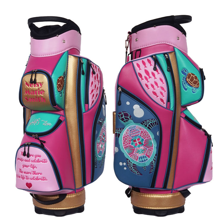 custom golf bag lady women girls customised personalised  - VK Golf Australia