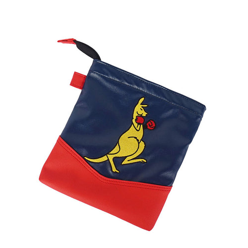 custom tee bag customised valuables pouch - VK golf Australia