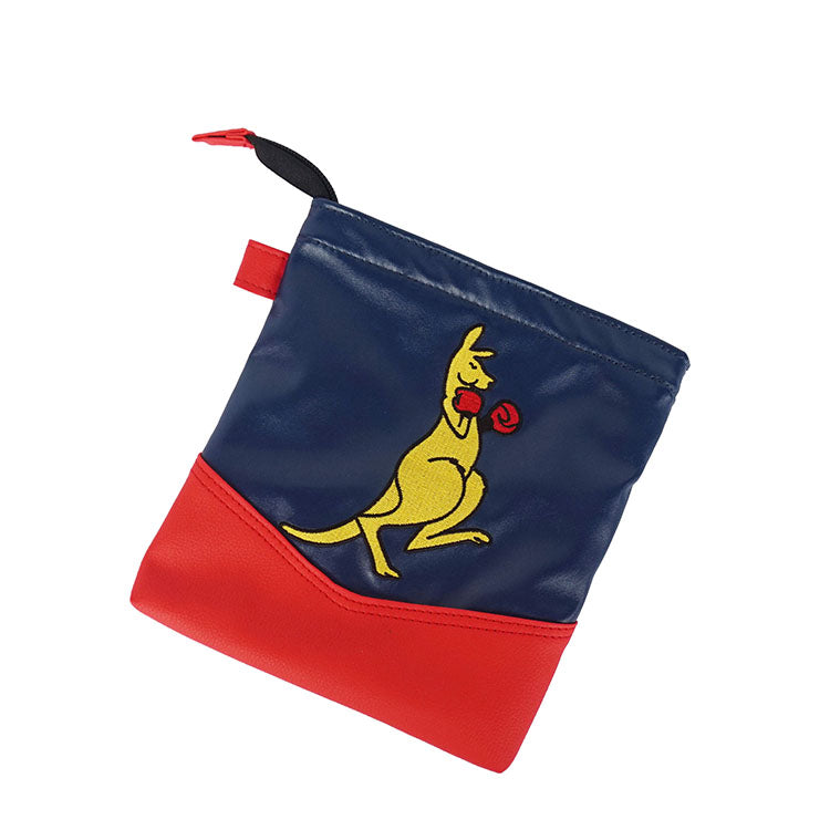 custom tee bag customised valuables pouch - VK golf Australia