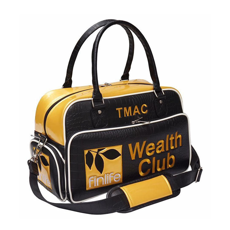 golf garment bag with custom colors and logo
