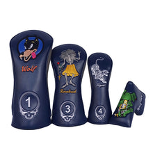 Load image into Gallery viewer, Grateful dead custom golf head covers - VK golf Australia
